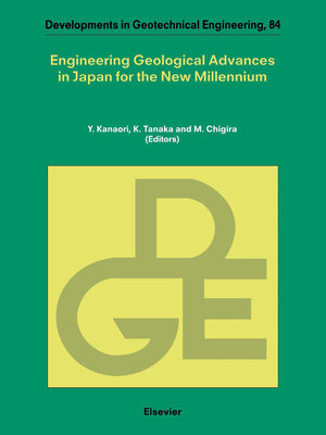 cover image of Engineering Geological Advances in Japan for the New Millennium